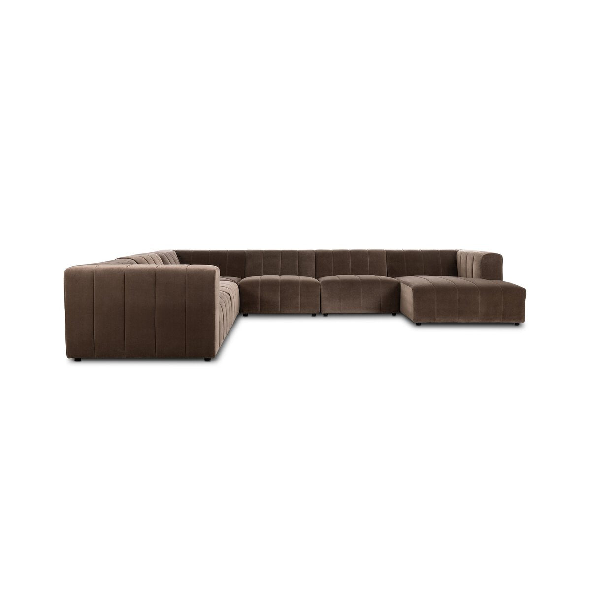 Langham Channeled 6-Piece Sectional - Kings Fine Art & Decor