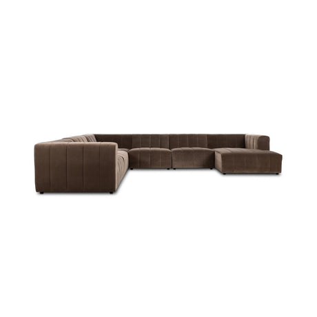 Langham Channeled 6-Piece Sectional - Kings Fine Art & Decor
