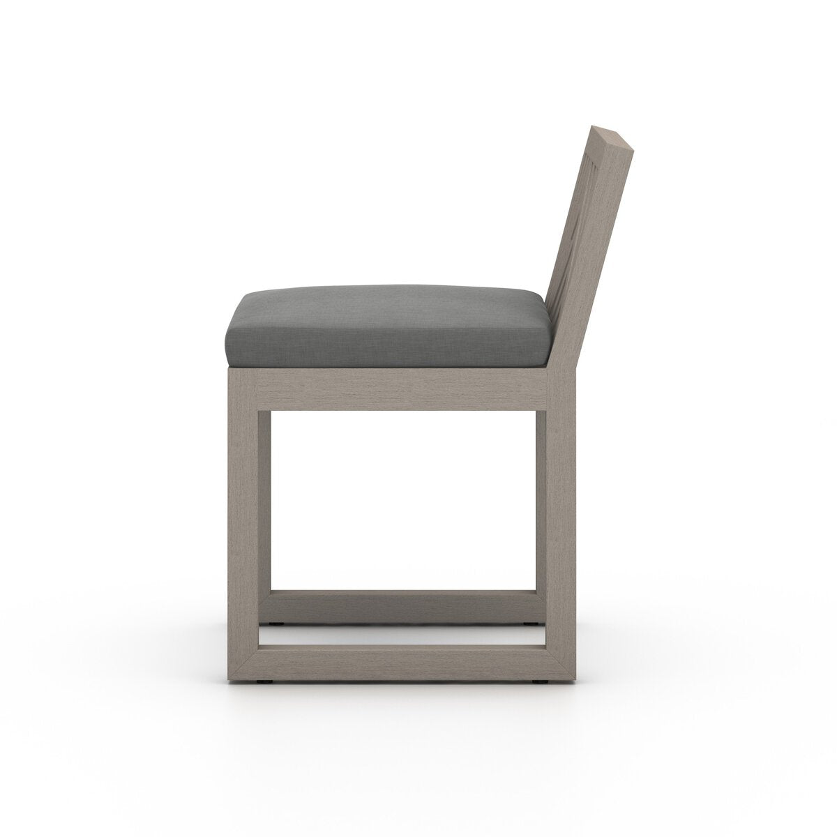 Avalon Outdoor Dining Chair, Weathered Grey - Kings Fine Art & Decor