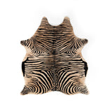 Zebra Printed Hide Rug - Kings Fine Art & Decor