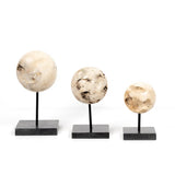Organic Stone Sculptures, Set Of 3 - Kings Fine Art & Decor