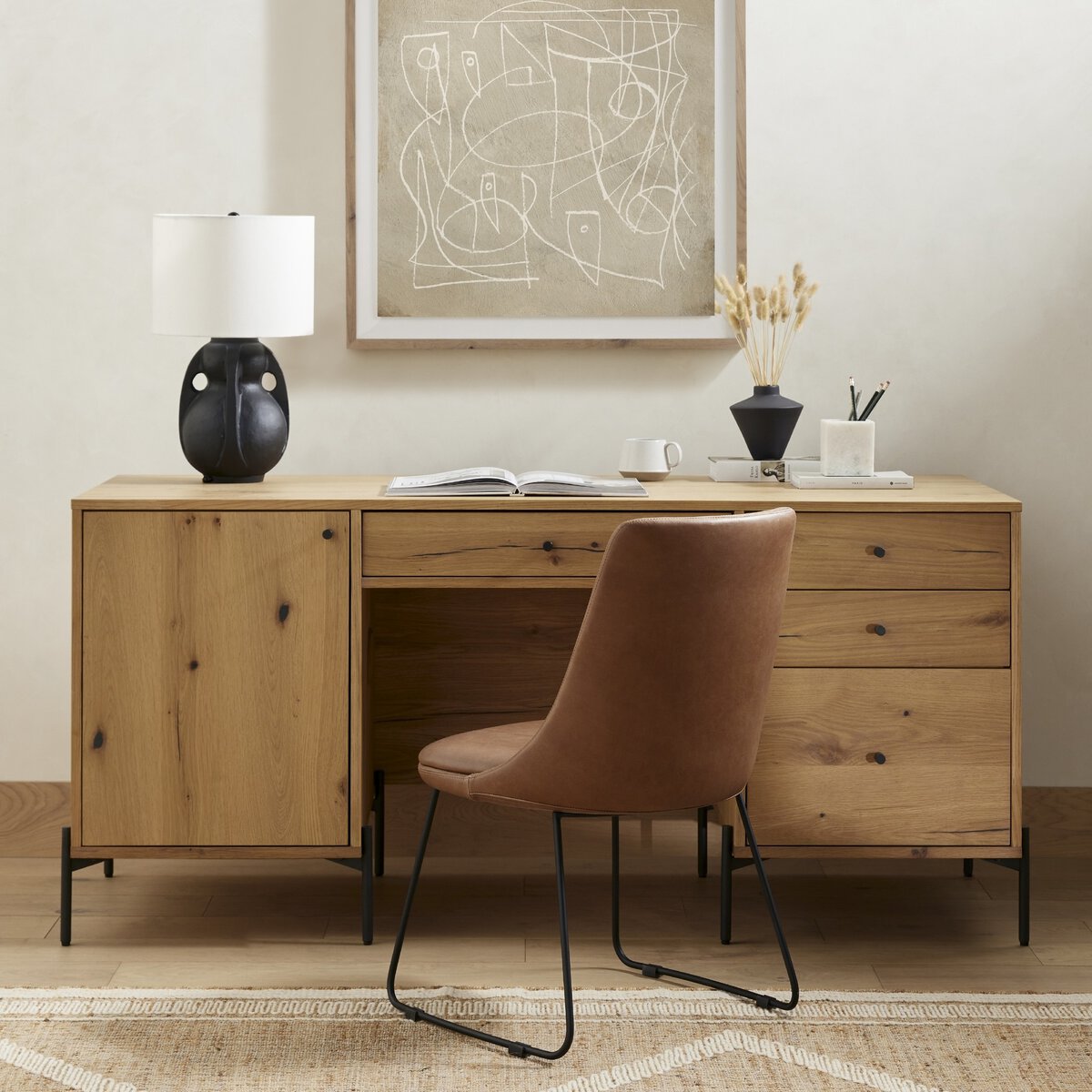 Eaton Executive Desk - Kings Fine Art & Decor