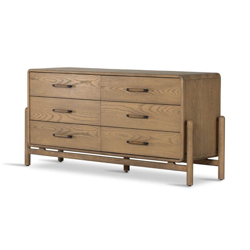Caroline 6 Drawer Dresser - Kings Fine Art & Decor