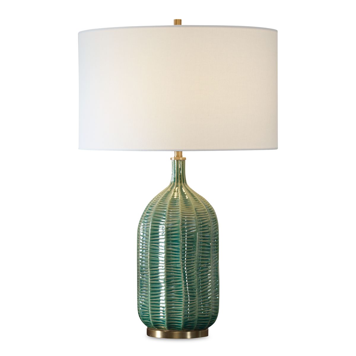 Bixby Green Table Lamp - Kings Fine Art & Decor