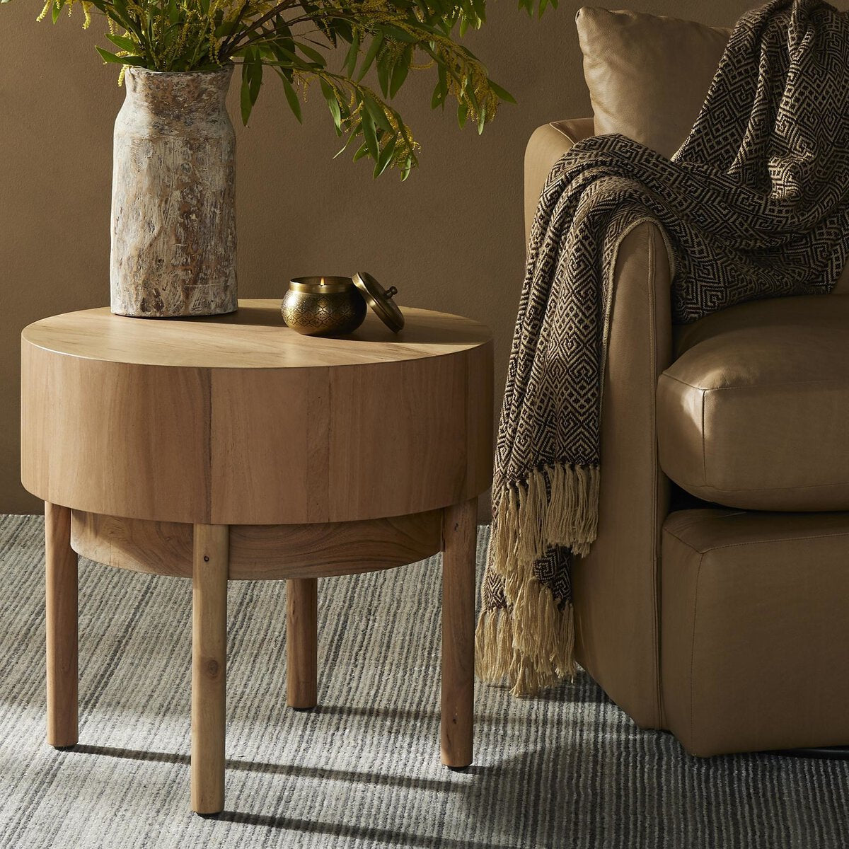 Atmore End Table - Kings Fine Art & Decor