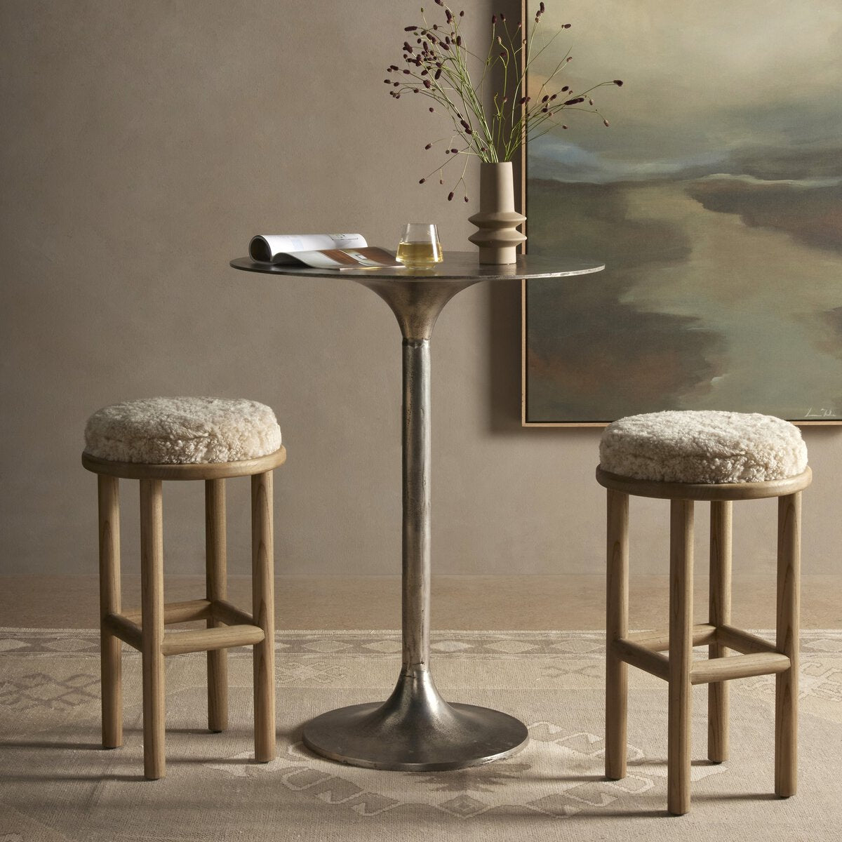 Saldino Stool - Kings Fine Art & Decor