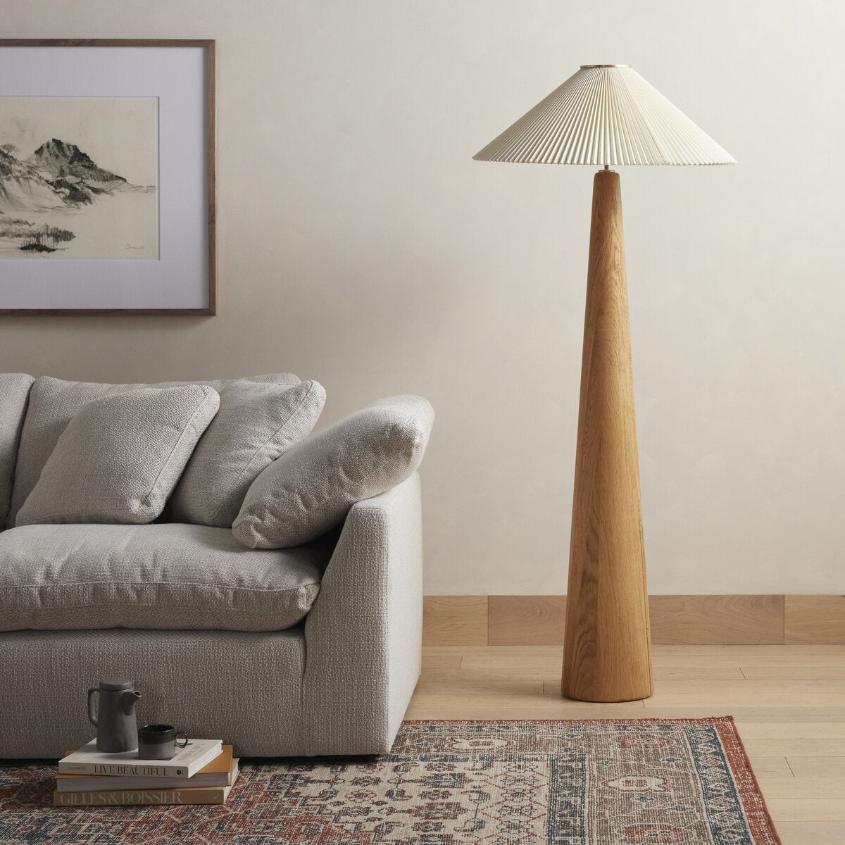 Nora Floor Lamp - Kings Fine Art & Decor