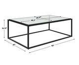 Bravura Coffee Table, Black