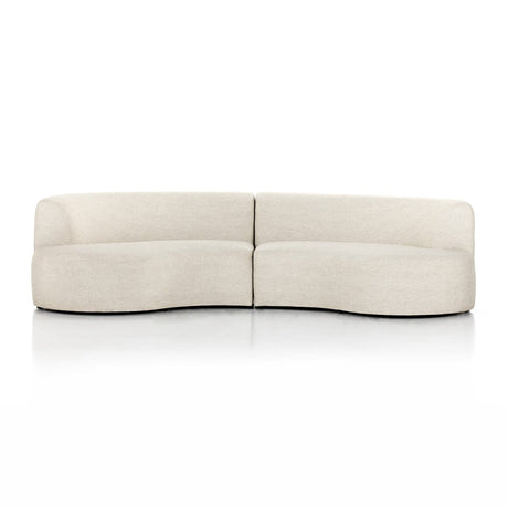 Opal Outdoor 2-Piece Sectional - Kings Fine Art & Decor