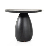 Merla Wood End Table-Tall - Kings Fine Art & Decor
