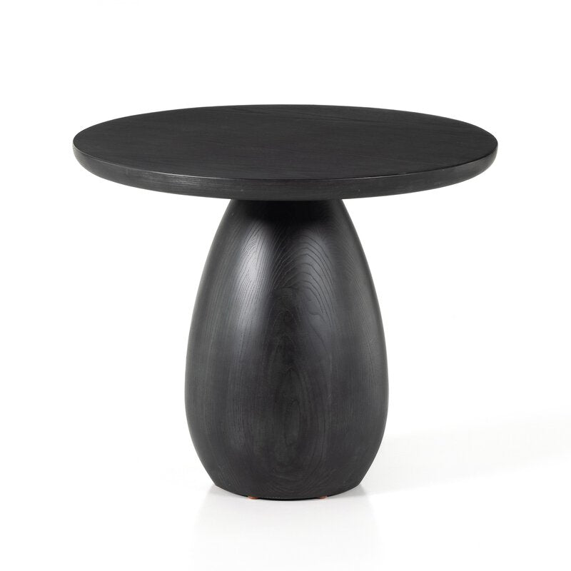 Merla Wood End Table-Tall - Kings Fine Art & Decor