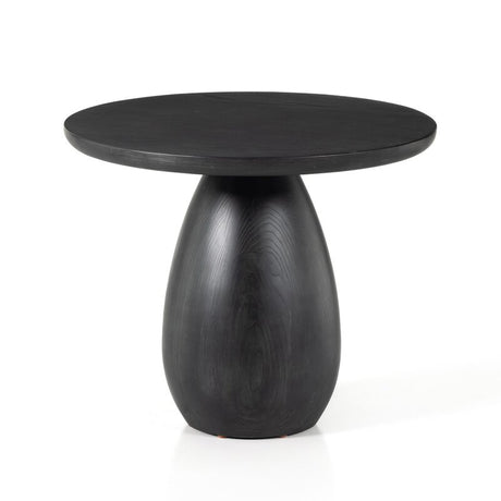 Merla Wood End Table-Tall - Kings Fine Art & Decor