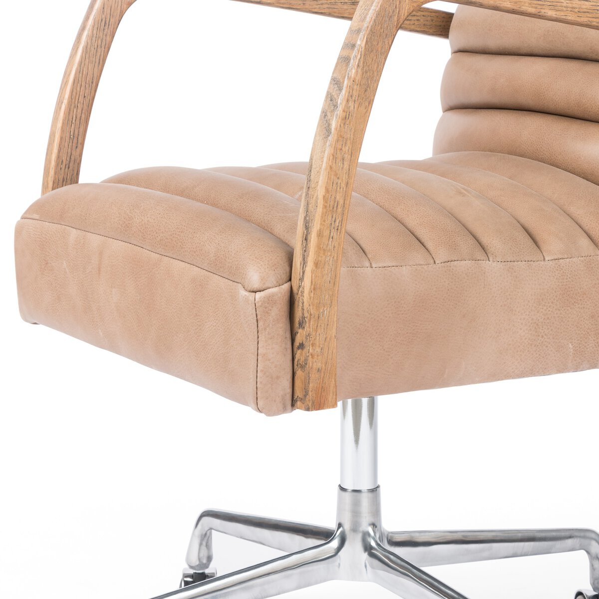 Bryson Channeled Desk Chair - Kings Fine Art & Decor