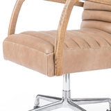 Bryson Channeled Desk Chair - Kings Fine Art & Decor