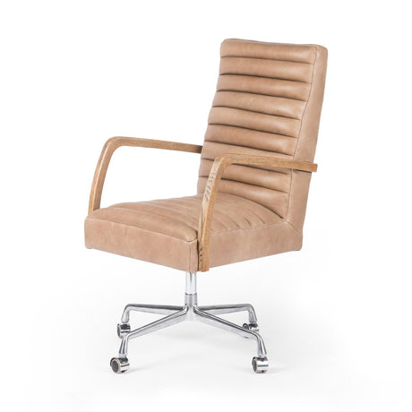 Bryson Channeled Desk Chair - Kings Fine Art & Decor
