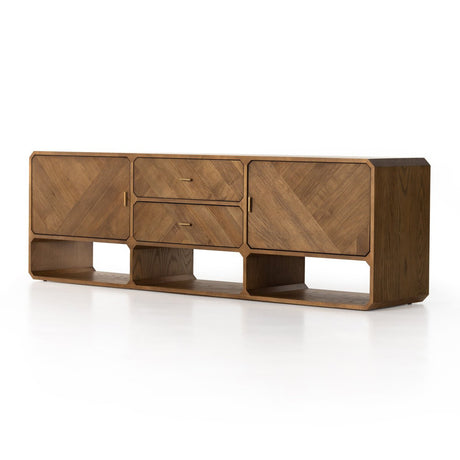 Caspian Media Console - Kings Fine Art & Decor