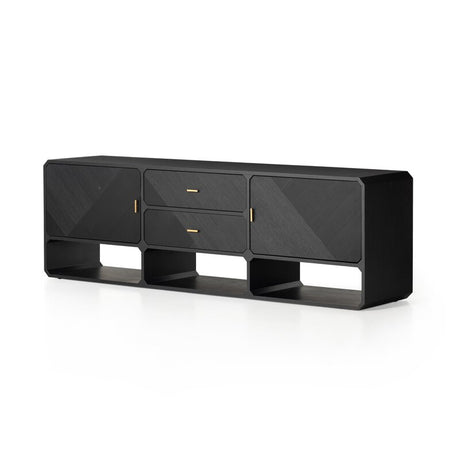 Caspian Media Console - Kings Fine Art & Decor