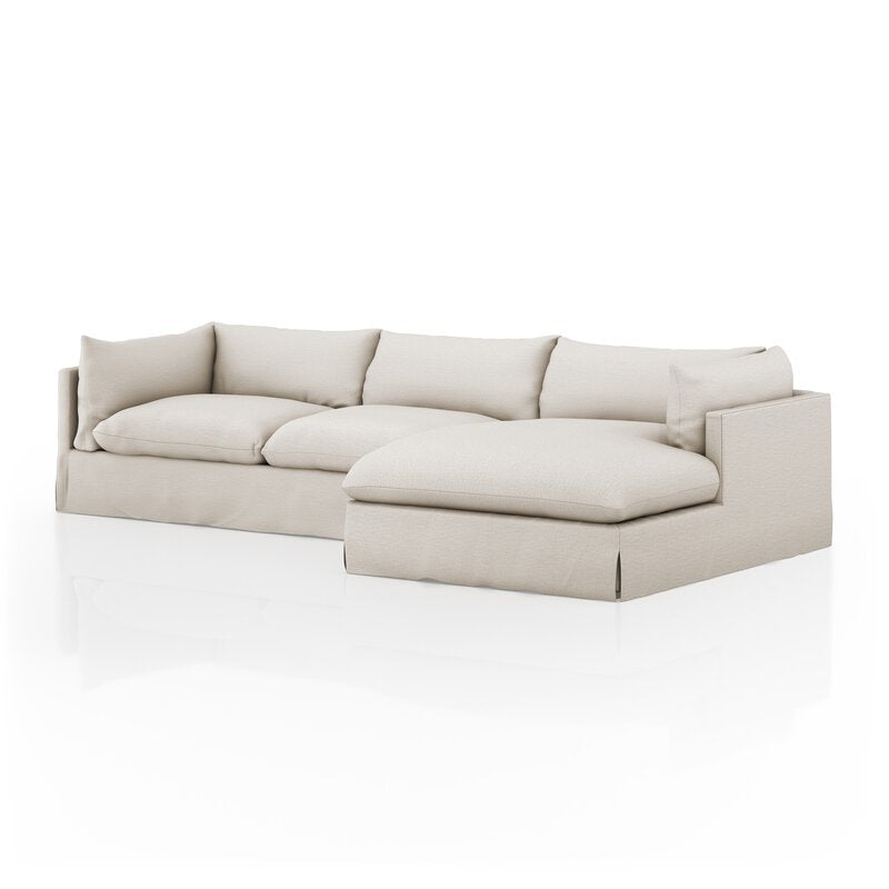 Habitat Slipcover 2-Piece Sectional - Kings Fine Art & Decor
