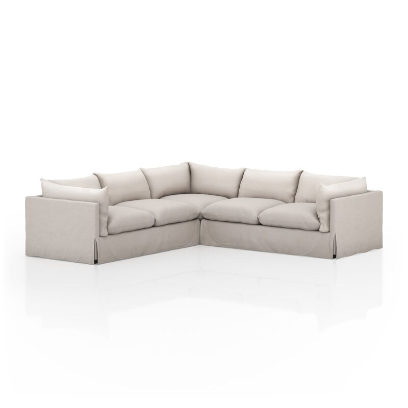 Habitat Slipcover 3-Piece Sectional - Kings Fine Art & Decor