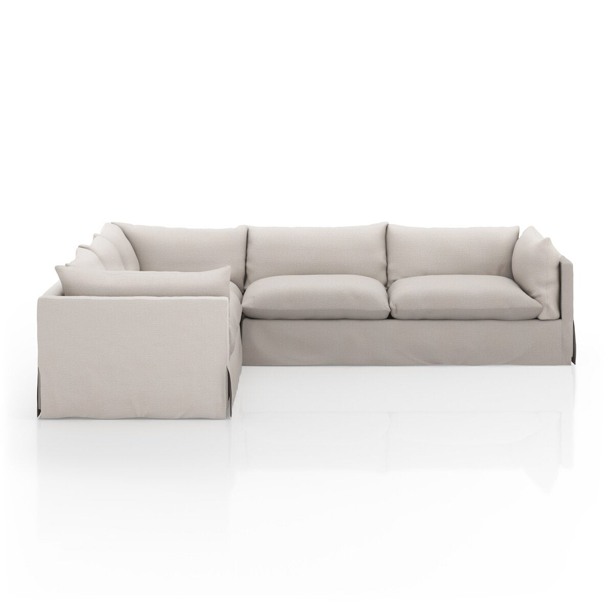 Habitat Slipcover 3-Piece Sectional - Kings Fine Art & Decor