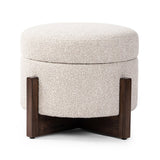 Esben Storage Ottoman-25" - Kings Fine Art & Decor