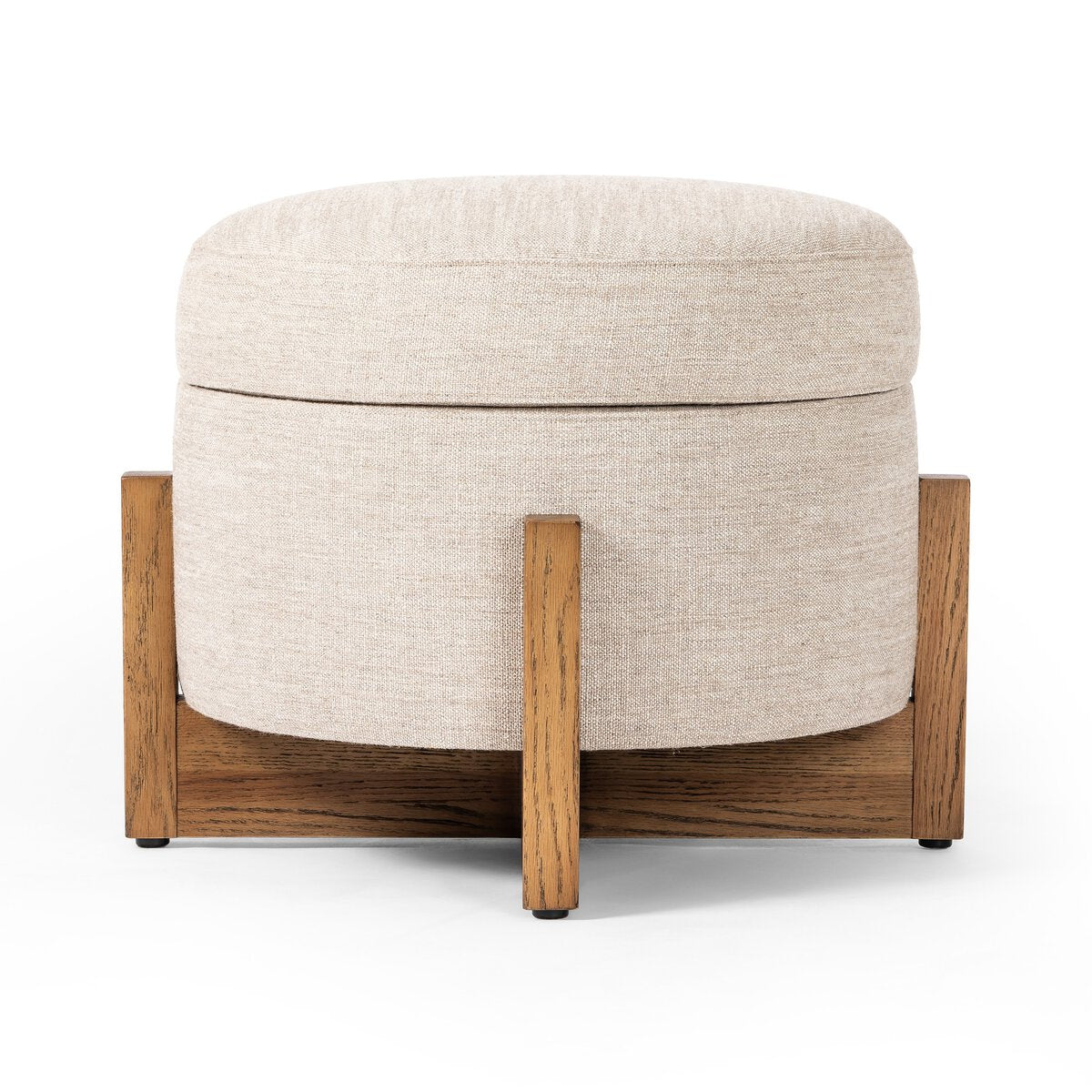 Esben Storage Ottoman-25" - Kings Fine Art & Decor