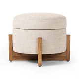Esben Storage Ottoman-25" - Kings Fine Art & Decor