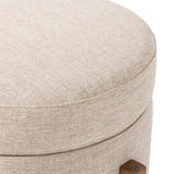 Esben Storage Ottoman-25" - Kings Fine Art & Decor