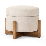 Esben Storage Ottoman-25" - Kings Fine Art & Decor