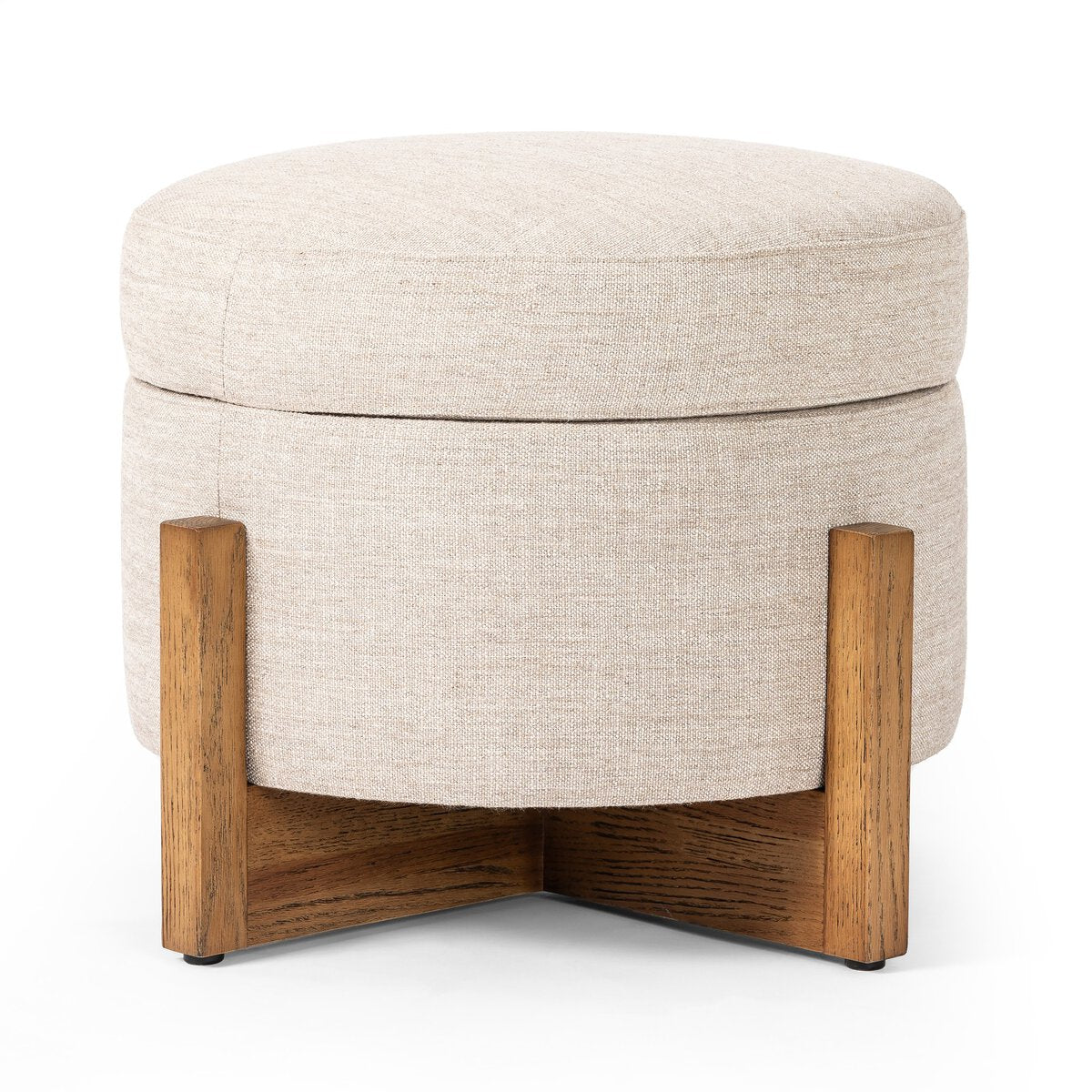 Esben Storage Ottoman-25" - Kings Fine Art & Decor