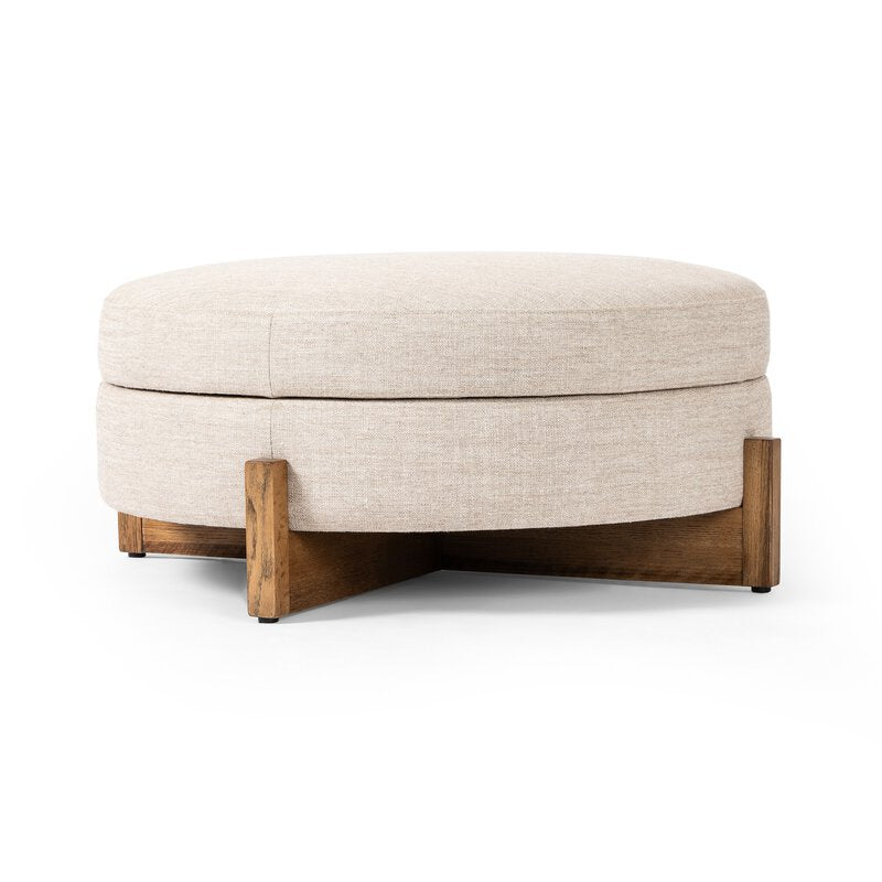 Esben Storage Ottoman-39" - Kings Fine Art & Decor