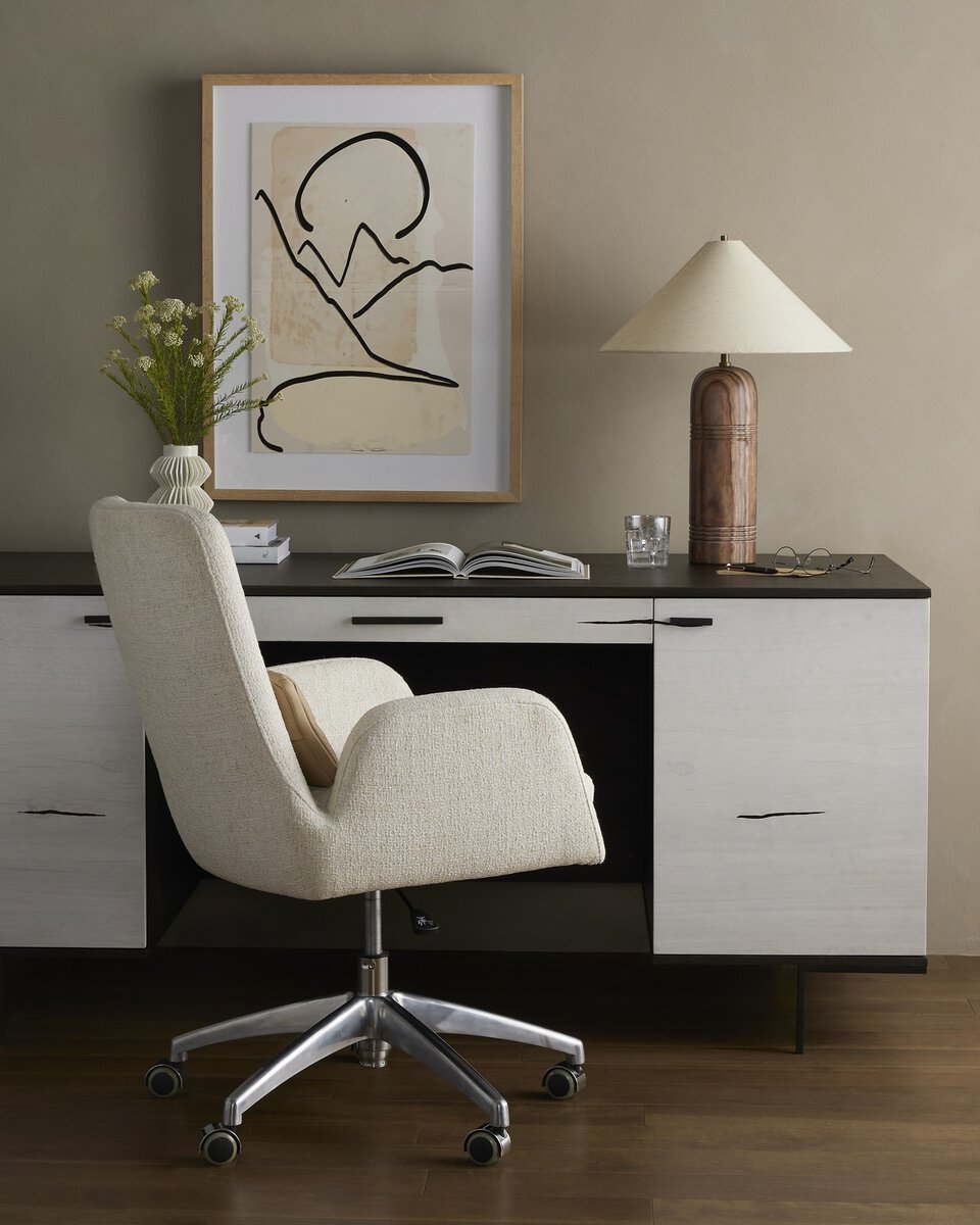 Leda Desk Chair - Kings Fine Art & Decor