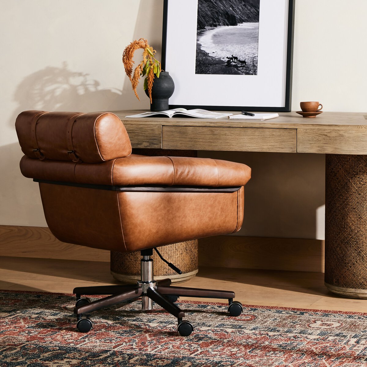 Arnold Desk Chair - Kings Fine Art & Decor