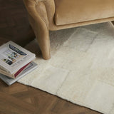 Patchwork Shearling Rug - Kings Fine Art & Decor