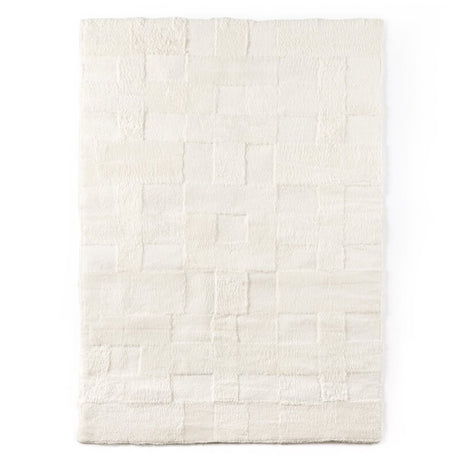 Patchwork Shearling Rug - Kings Fine Art & Decor