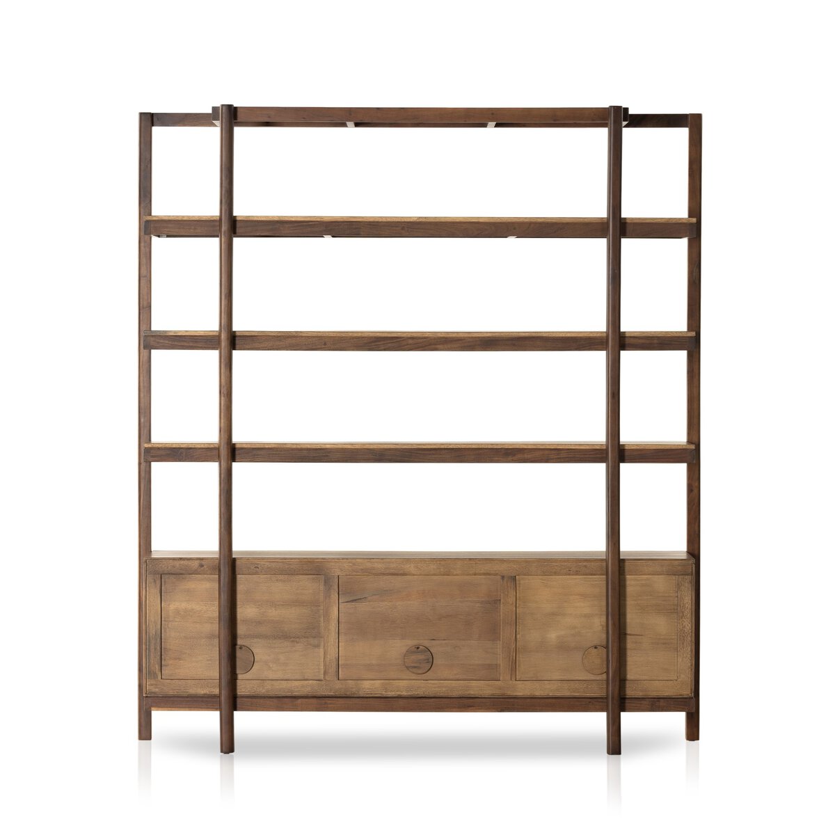 Reza Wide Bookcase - Kings Fine Art & Decor