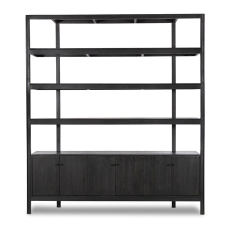 Reza Wide Bookcase - Kings Fine Art & Decor