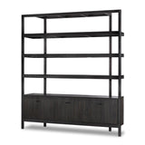 Reza Wide Bookcase - Kings Fine Art & Decor