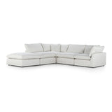 Stevie 4-Piece Sectional W/ Ottoman - Kings Fine Art & Decor