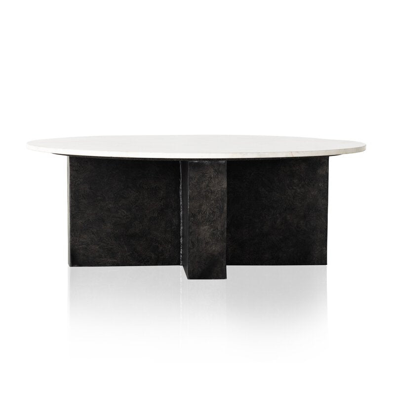 Terrell Round Coffee Table - Kings Fine Art & Decor