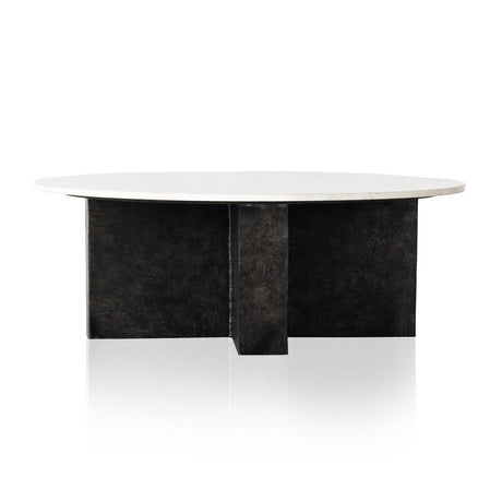 Terrell Round Coffee Table - Kings Fine Art & Decor