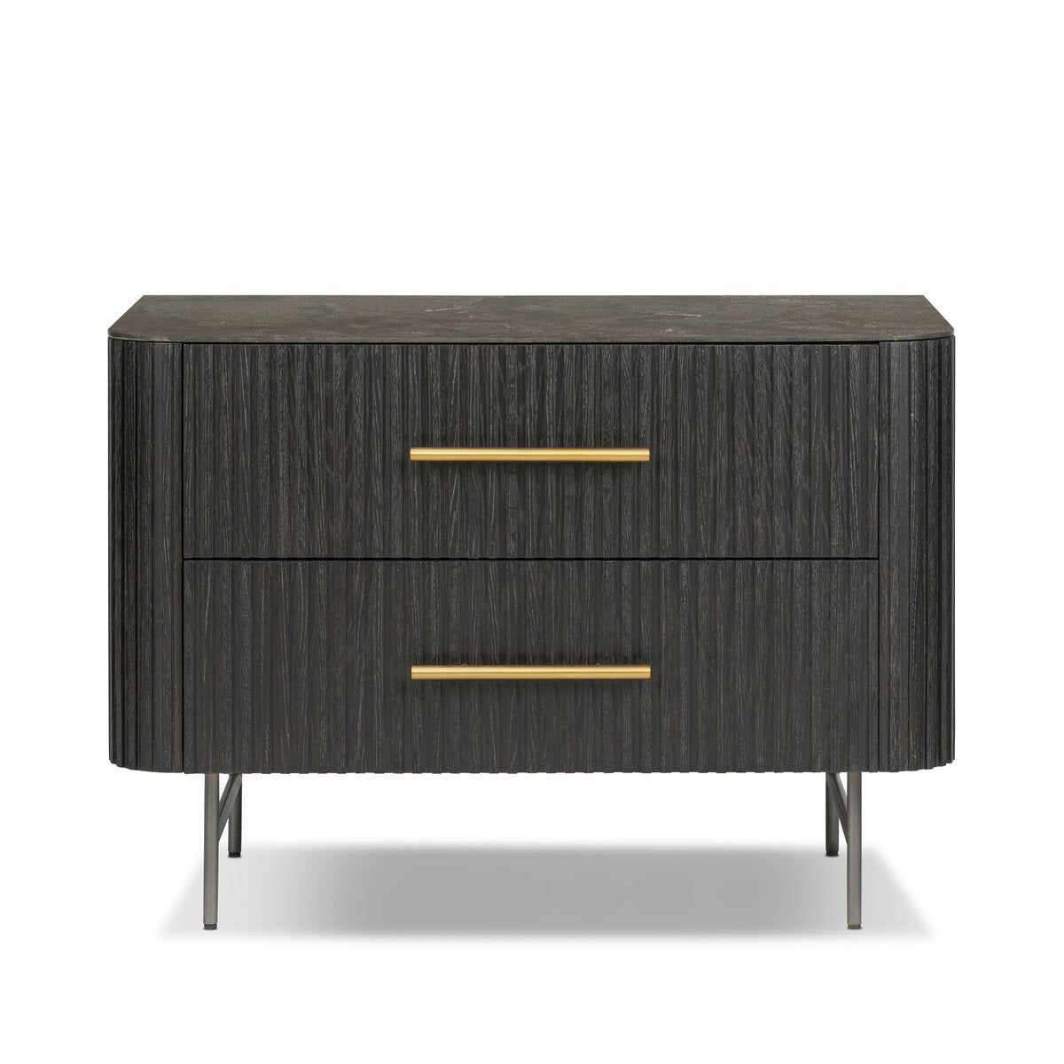 Fletcher Large Nightstand - Kings Fine Art & Decor