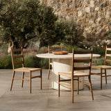 Ladder Back Outdoor Dining Chair - Kings Fine Art & Decor