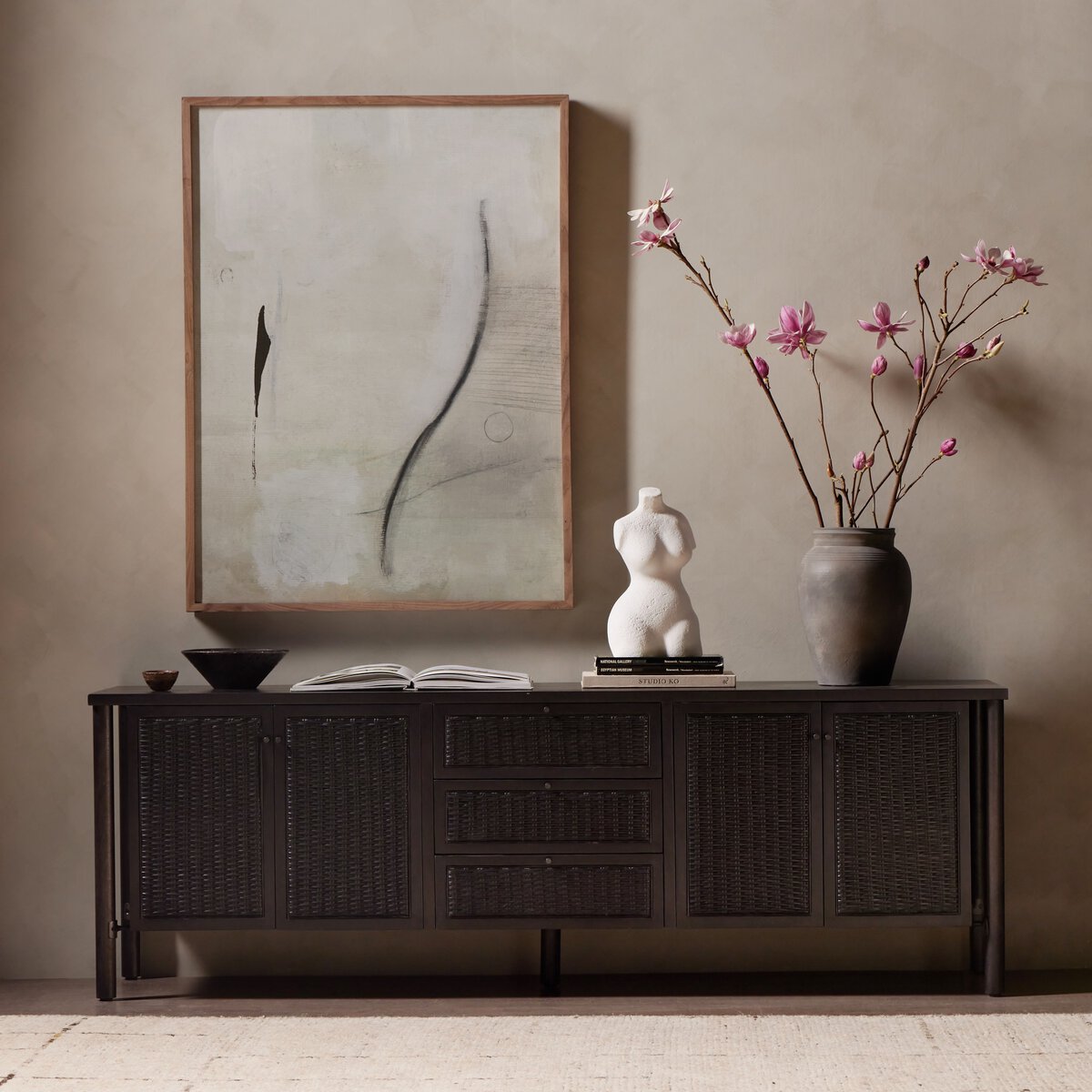Veta Media Console - Kings Fine Art & Decor