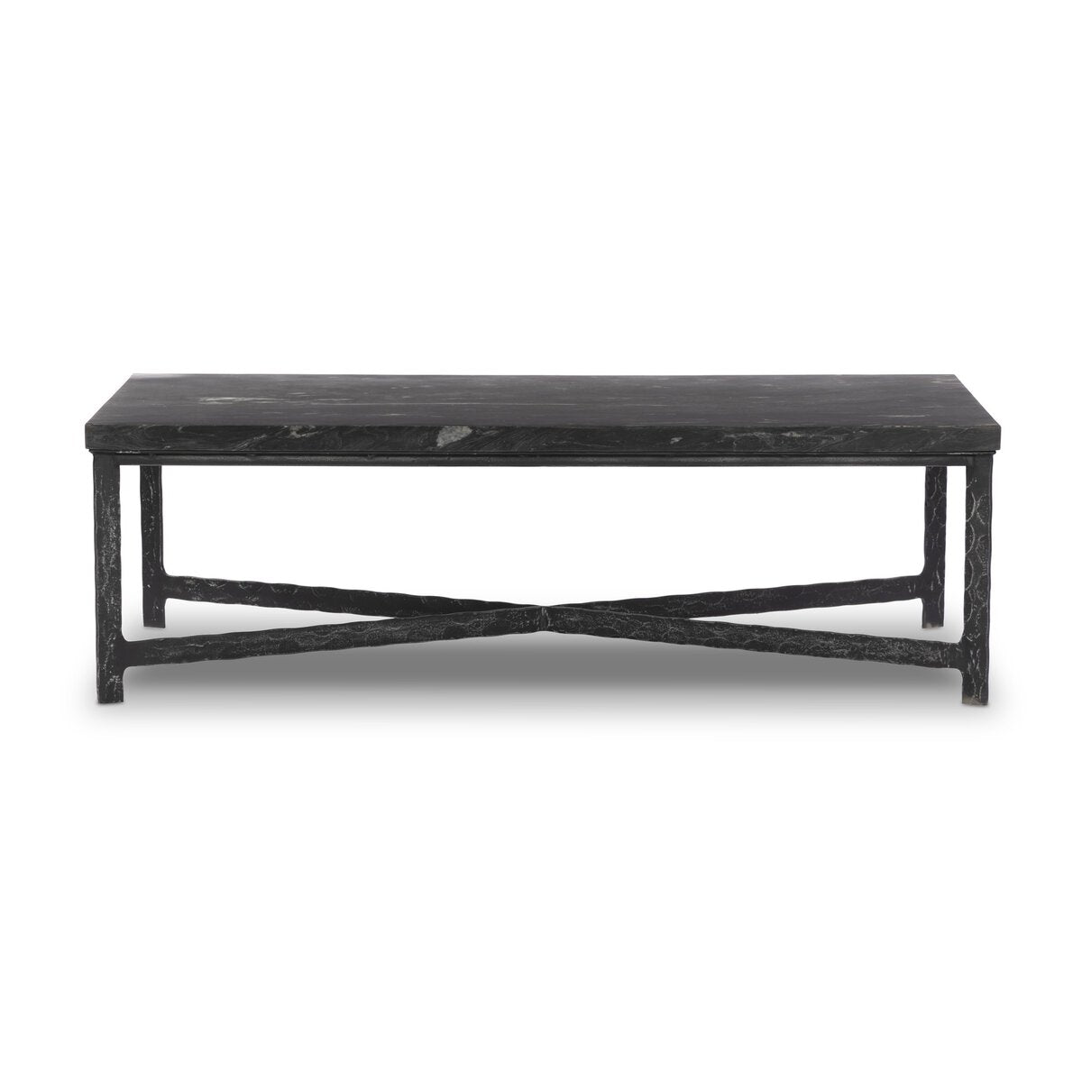 Hammered Iron Coffee Table - Kings Fine Art & Decor