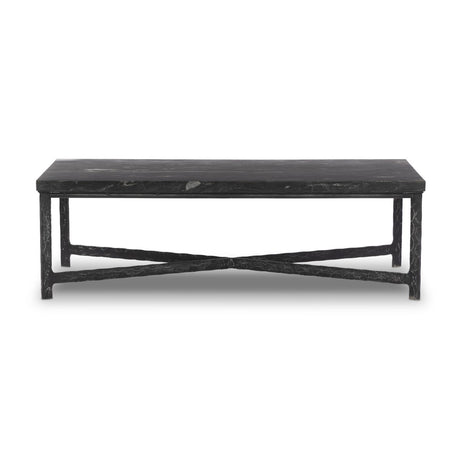 Hammered Iron Coffee Table - Kings Fine Art & Decor