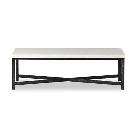 Hammered Iron Coffee Table - Kings Fine Art & Decor