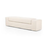 Wide Arm Slipcover Accent Bench - Kings Fine Art & Decor