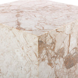 Modern Marble Plinth End Table - Kings Fine Art & Decor