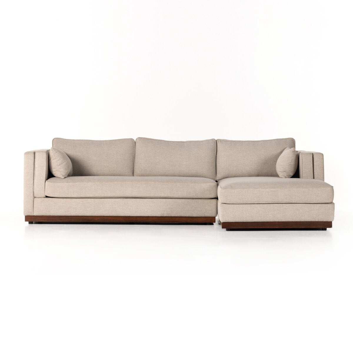 Lawrence 2-Piece Sectional W/ Chaise - Kings Fine Art & Decor